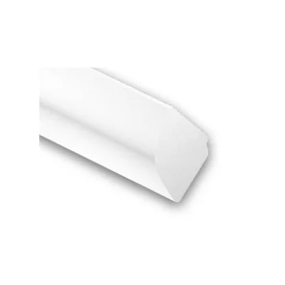 Quart de rond pvc cellulaire blanc 12 x 2m6