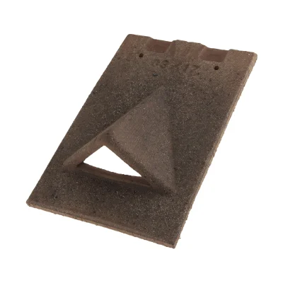 Tuile chatière passe barre + grille (25cm²) Rustique 612NO Mesnil