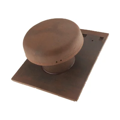 Tuile à douille D. 100mm + chapeau Elysée 635EL Rouge Flammé