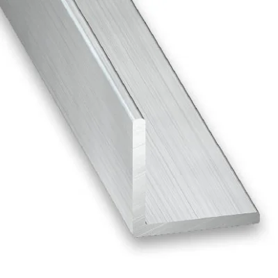 Cornière alu brut ép. 3 x 60 x 60mm 2.50ml