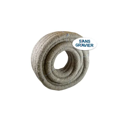 Drain agricole perforé enrobé PP 450µ pose sans gravier Fiberdrain D. 100mm 50ml