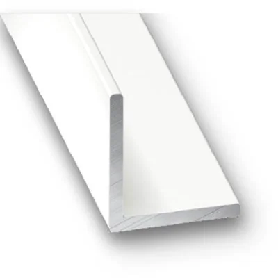 Cornière laqué blanc ép. 1.5 x 20 x 20mm 2.50ml