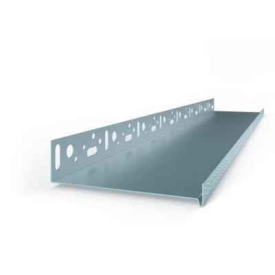 Profil de départ aluminium p/ ITE ép. 100mm 2.50ml