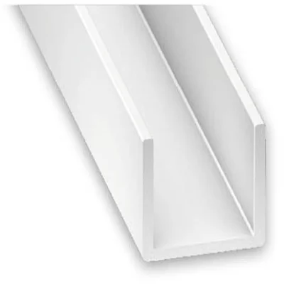 U PVC Blanc 10 x 14 x 10 x 1mm int.12 x 2.60ml