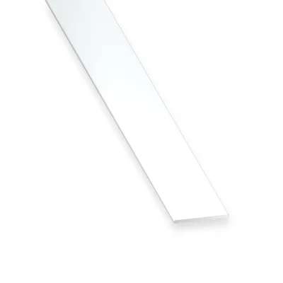 Plat alu laqué Blanc 20 x 2 x 2.50ml