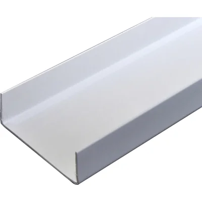Nez de cloison pvc 20 x 54 x 20mm 2.60ml Blanc