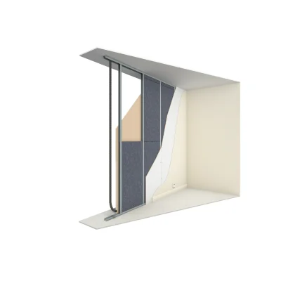Laine de coton panneau Isocoton ép. 45mm 60cm x 1,20ml colis de 13 R=1,05m² K/W
