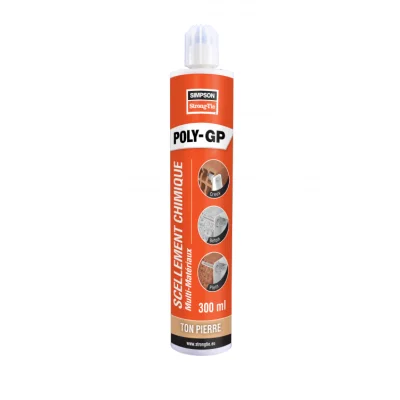 Résine Multi-applications Poly-GPG PLUS Beige cartouche 300ml