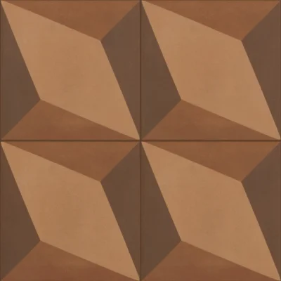 G.C. émaillé int. 20 x 20 ép. 10mm D-Segni Blend M610 Tappeto 6 Terra pqt 0,96m²