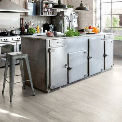 Sol Vinyle Livyn Blos click s couche intégrée cl. 33 ép. 5 x 189mm 125.1cm Chêne Canyon Gris 40030 pqt 2.128m²
