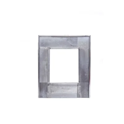 Abergement de cheminée zinc + bavette plomb réglable 45 à 100% Naturel