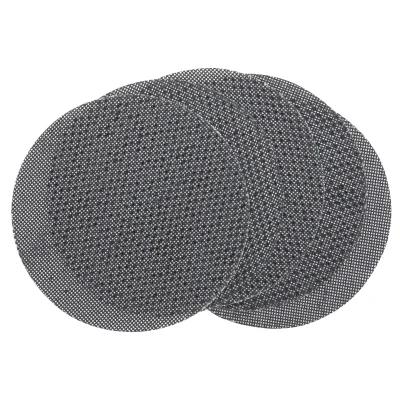 Disques abrasifs velcro D. 125mm grain 240 maille durée de vie extra longue paquet de 4