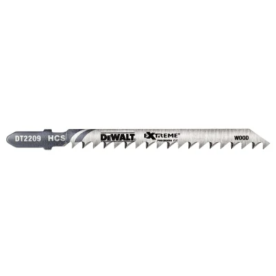 Lames XPC p/ scie sauteuse dentures rectifiées HCS coupe fine bois tendre 60mm max paquet de 5