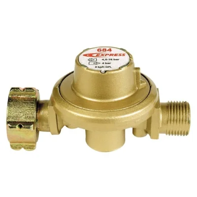 Detendeur propane fixe 4 bars sortie 3/8 gauche R.684