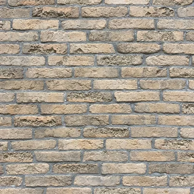 Parement brique BOGR Old School ép. 15mm 22 x 5cm pqt de 36= 0.5m² Ton Gris Rosé