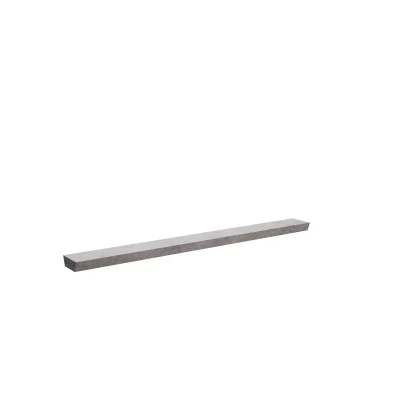 Prélinteau béton armé ép. 50mm x 20cm 2.50ml