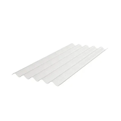 Plaque ondulée polyester classe 3 Onduclair PLR G.O (5.5) 0.92 x 1.52ml