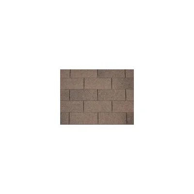 Bardeau bitumé Bardoline Pro ép. 3.4mm Brun Flammé pqt 3.05m²