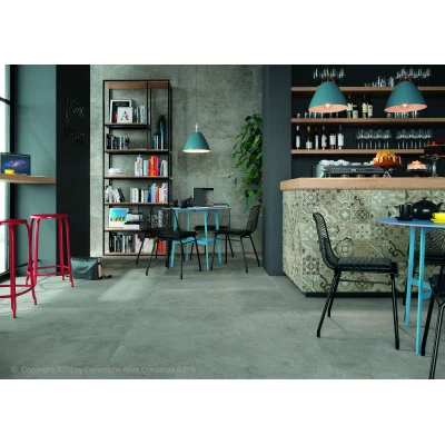 G.C. coloré masse int. 60 x 60 ép. 8mm rect. Codec A3A6 Grey pqt 1.44m²
