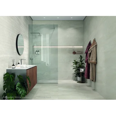 G.C. émaillé int. 30 x 60 ép. 8mm rect. Ultrablock AP9Y White pqt 1.44m²