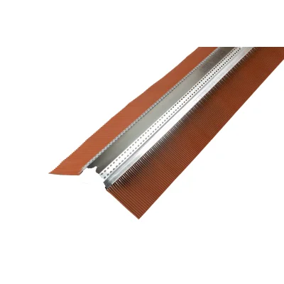 Closoir acier Galva ventilé Shark + bavette plomb 90mm naturel 2.00ml