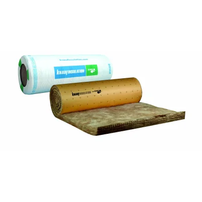 Laine de verre rouleau Acoustilaine 035 + kraft ép. 280mm 120cm x 2.10ml R=8.00m² K/W