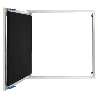 Trappe de visite 20 x 20cm métallique laquée Blanc HQ RT 2012 air-poussière système push-pull
