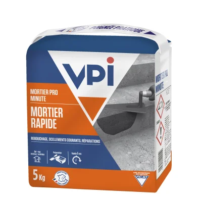 Mortier Pro Minute sac 5kg Gris