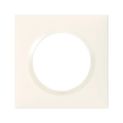 Plaque carrée Dooxie 1 poste blanc LEGRAND