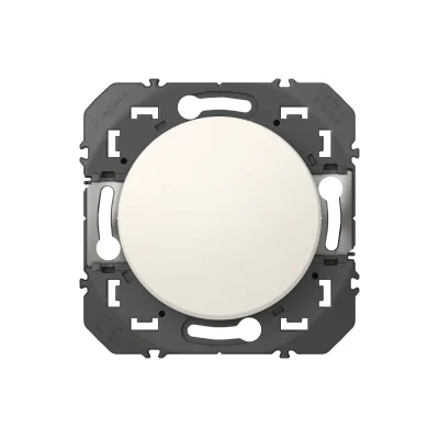 Poussoir simple Dooxie 6A 250V blanc LEGRAND