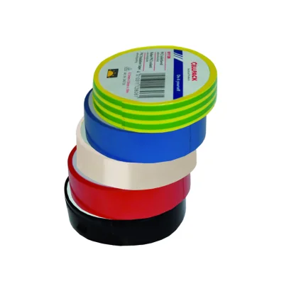 Rubans adhesifs 15mm x 10ml multicolor lot de 5 CELLPACK