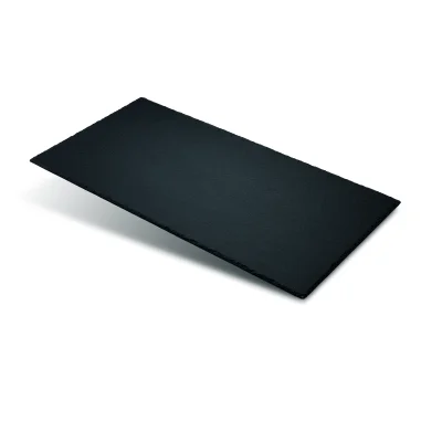 Ardoise fibre ciment NF bord épaufré Tecta Créative 40 x 24cm Gris Foncé