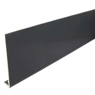 Bandeau de rive cellulaire plein Belriv ép. 7 x 200mm 4.00ml C7B204A Gris Anthracite