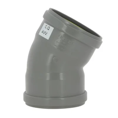 Coude à joint angle 30° CR4 / CR8 D. 110mm FF JF Gris