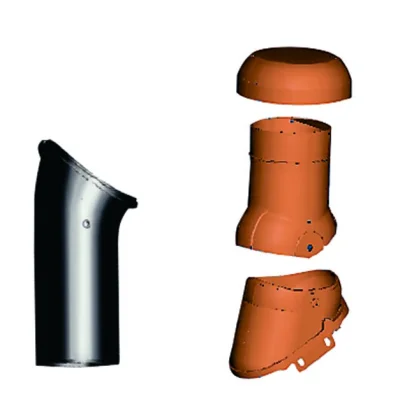 Lanterne Durovent kit ventilation active D. 125mm acc. commun AT162 Ardoise 11 Monier