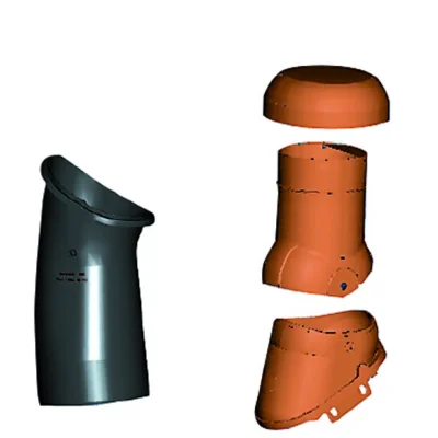 Lanterne Durovent kit ventilation active D. 150mm acc. commun AT163 Brun Monier