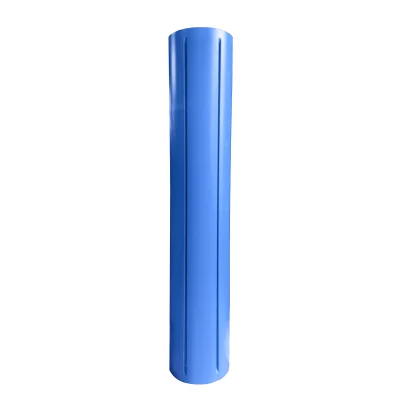 Jaquette 2.6L simple entrée Bleue p/ machine de projection d'enduit