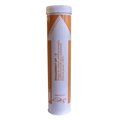 Graisse p/ machine de projection d'enduit cartouche 400gr