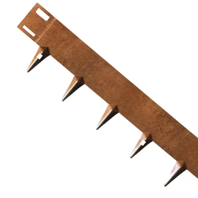 Bordure de jardin acier Corten Core Edge Ecco ép. 1.6 x 100mm 1.00ml vente au détail