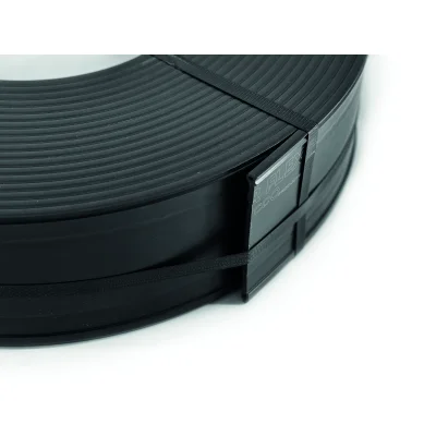 Bordure de jardin pvc recyclé Eccoborder Flex ép. 8 x 140mm rouleau 25ml Noir