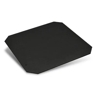 Ardoise fibre ciment NF bord droit Alterna n°1 40 x 40cm Gris Foncé