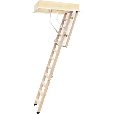 Escalier escamotable pliable trappe isolée Esca ISO RC 120 x 60cm ht. 2.20 à 2.85m