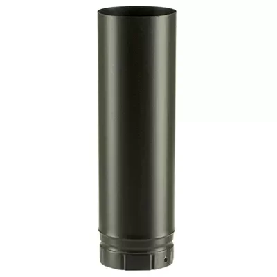Tuyau émaillé Noir Long 500 p/ Conduit Emaillé diam. 180mm réf. LG 500-180 ENM