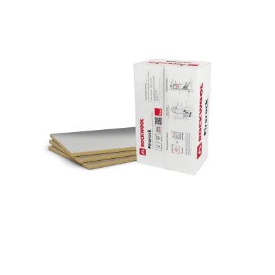 Laine de roche panneau Firerock + P.V alu ép. 30mm 60cm x 1.00ml R=0.75m² K/W