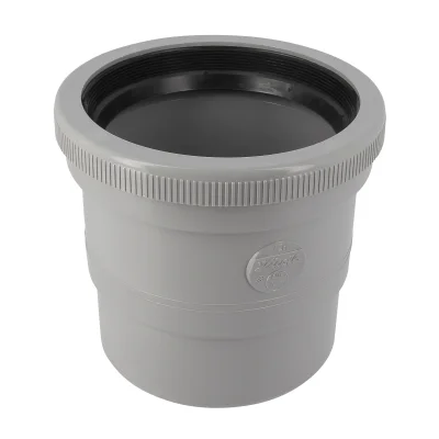 Manchon pvc d'évacuation de dilatation p/ canalis. horiz. MF D. 160mm MZH Gris