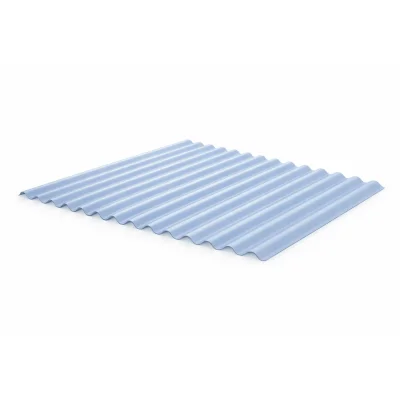 Plaque pvc translucide Pevelux profil 76/18 P.O (15.5) ép. 1.2mm 200 x 92cm