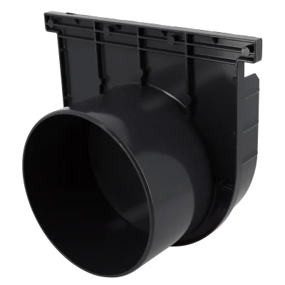 Fond de naissance pvc D. 160mm NZDR202 p/ caniveau DR202