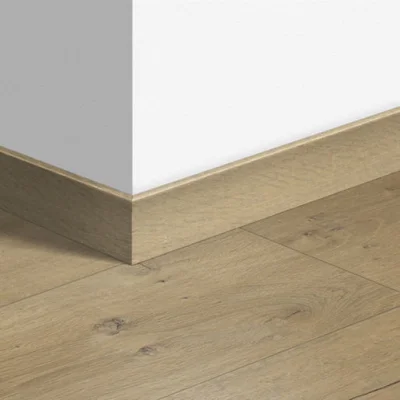 Plinthe Standard Mdf + décor stratifié ép. 12 x 58mm 2.40ml Chêne Tendre Moyen 1856 & 5788