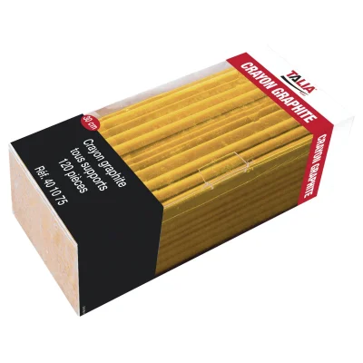 Crayon graphite 30cm Jaune vente au détail Sofop