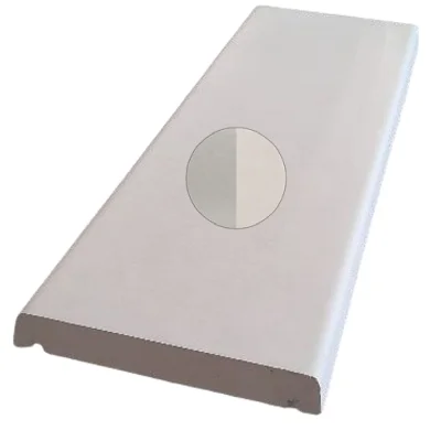 Chaperon mur de 20 plat  33 x 100cm OPL Blanc